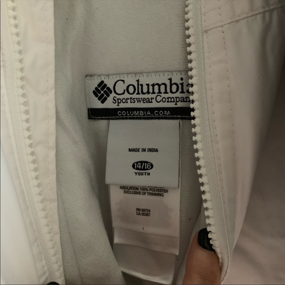 Columbia ski bib. YXL